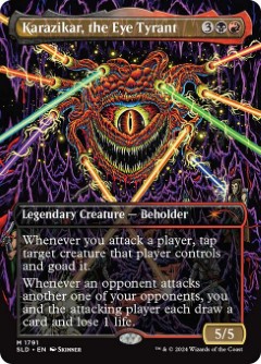 Karazikar, the Eye Tyrant Secret Lair Drop - Dungeons and Dragons Frame